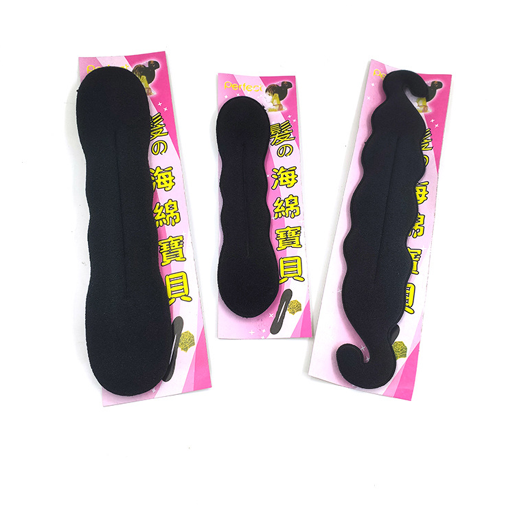 Cross-border Korean version large ball head curling iron sponge flower bud hairstyle hair styling tool braiding tool wholesale