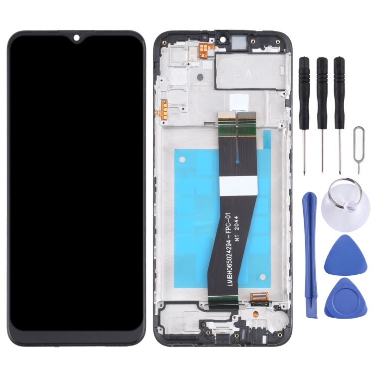 Aplicable a Samsung para Galaxy A02s SM-A025F (versión GA) Touch LCD original