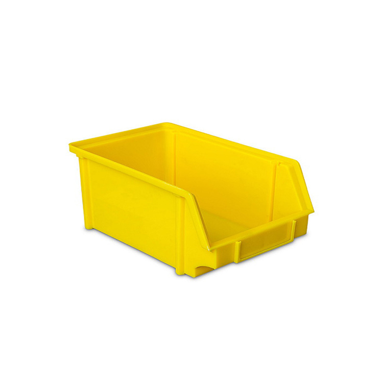 厂家直供组合式加厚斜口塑料零件盒车间储物盒规格可选择可堆叠