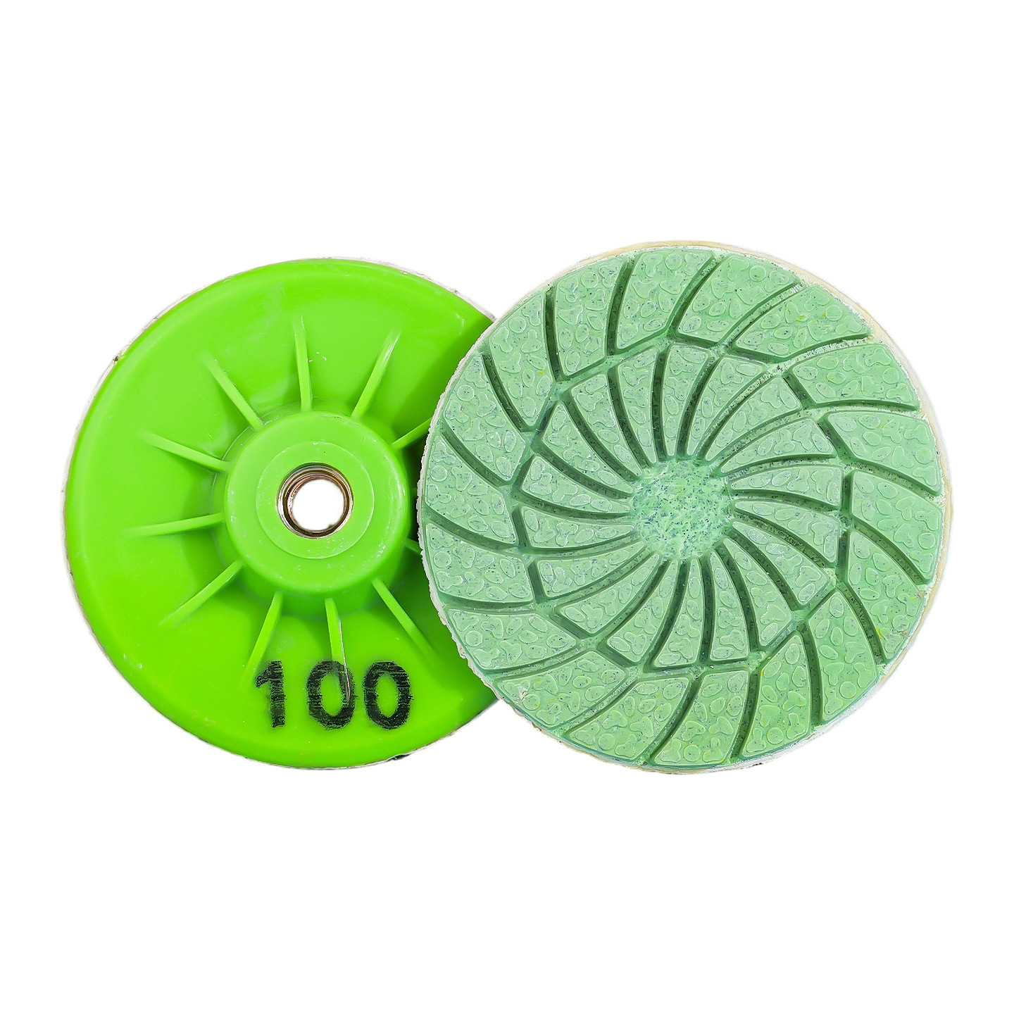 Grado industrial integrado tipo 100 molino de ángulo hoja de molienda cruzada engrosada resistente al desgaste diamante molino de ángulo hoja de molienda