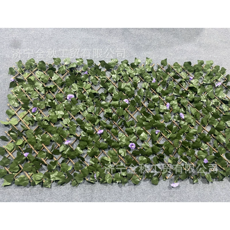 Производители прямых волос имитация забора растения украшения идиллический двор забор растения декоративные зеленые растения