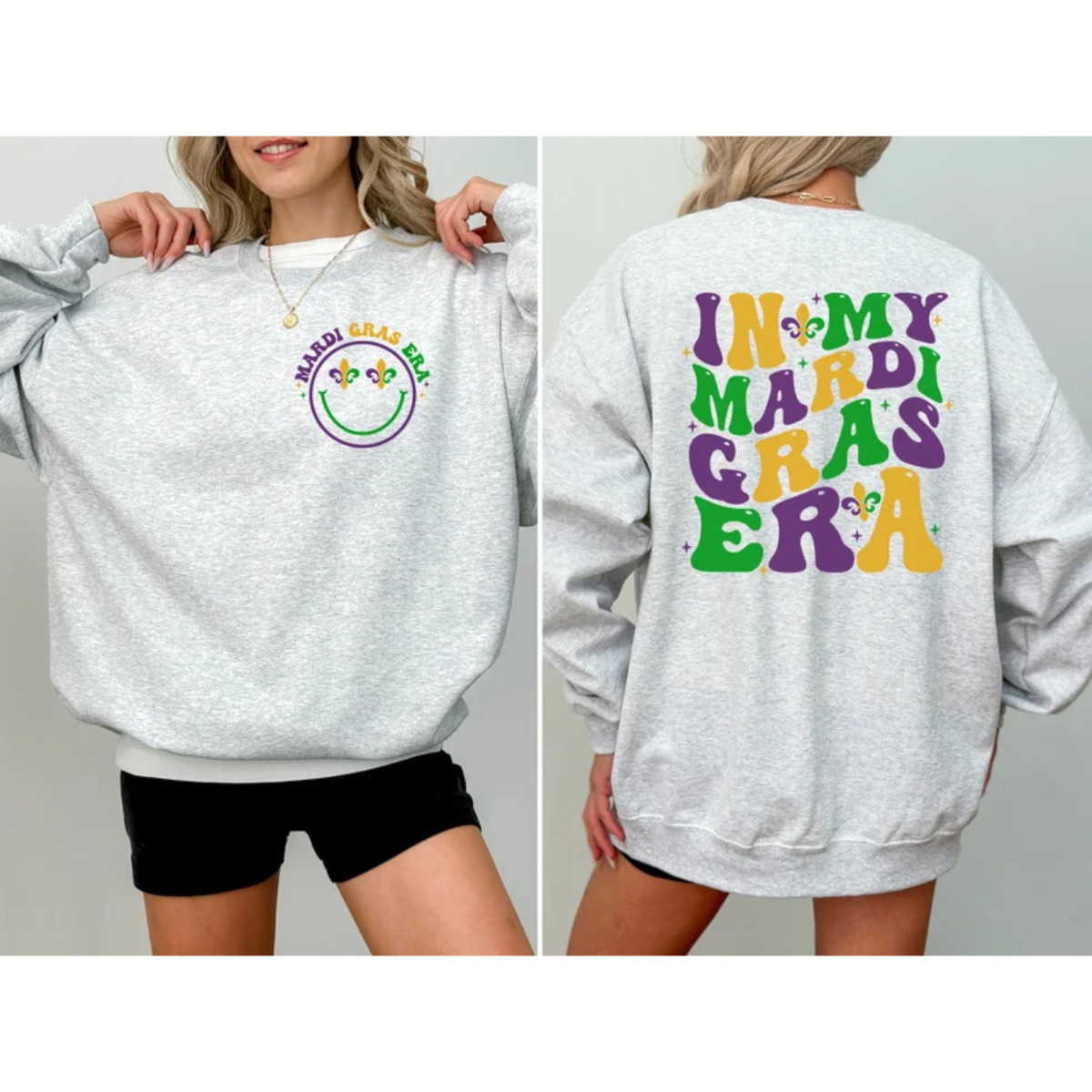En My Mardi Gras Era Shirt Mardi Carnival Sweatshirt Fat Tue
