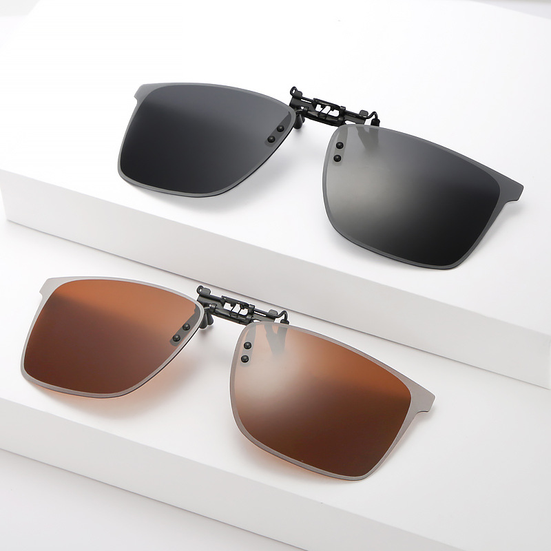 墨镜夹片式近视偏光太阳眼镜男潮开车钓鱼夜视镜片女UV400