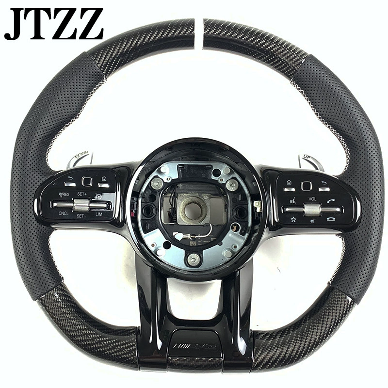 Подходит для Mercedes‑Benz AMG A/C/E/G-класса, C205 W166 W167 W213, старые и новые, карбоновый руль