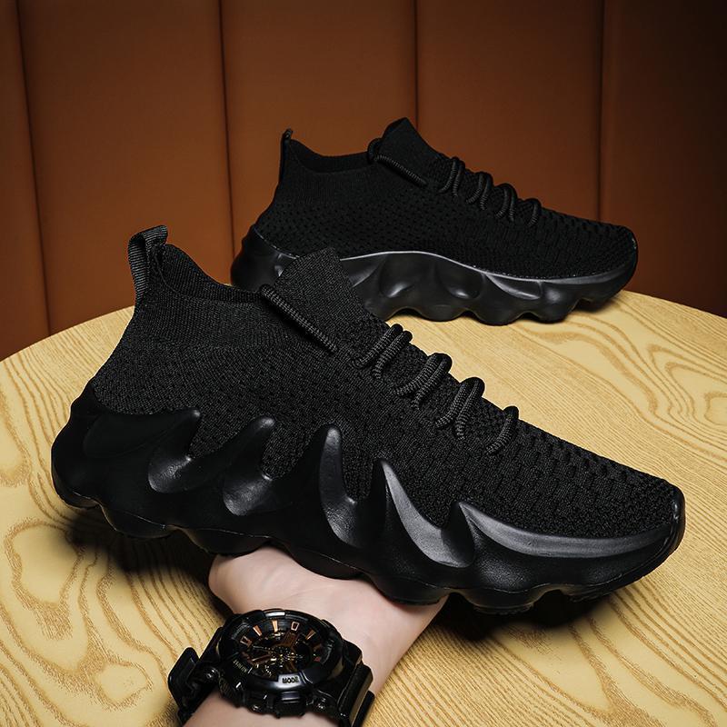 Men's Shoes, New Autumn Style Mesh Shoes, Breathable Mesh Sock Shoes, High-Top Versatile Casual Shoes Men's Shoes, New Autumn Style Mesh Shoes, Breathable Mesh Sock Shoes, High-Top Versatile Casual Shoes