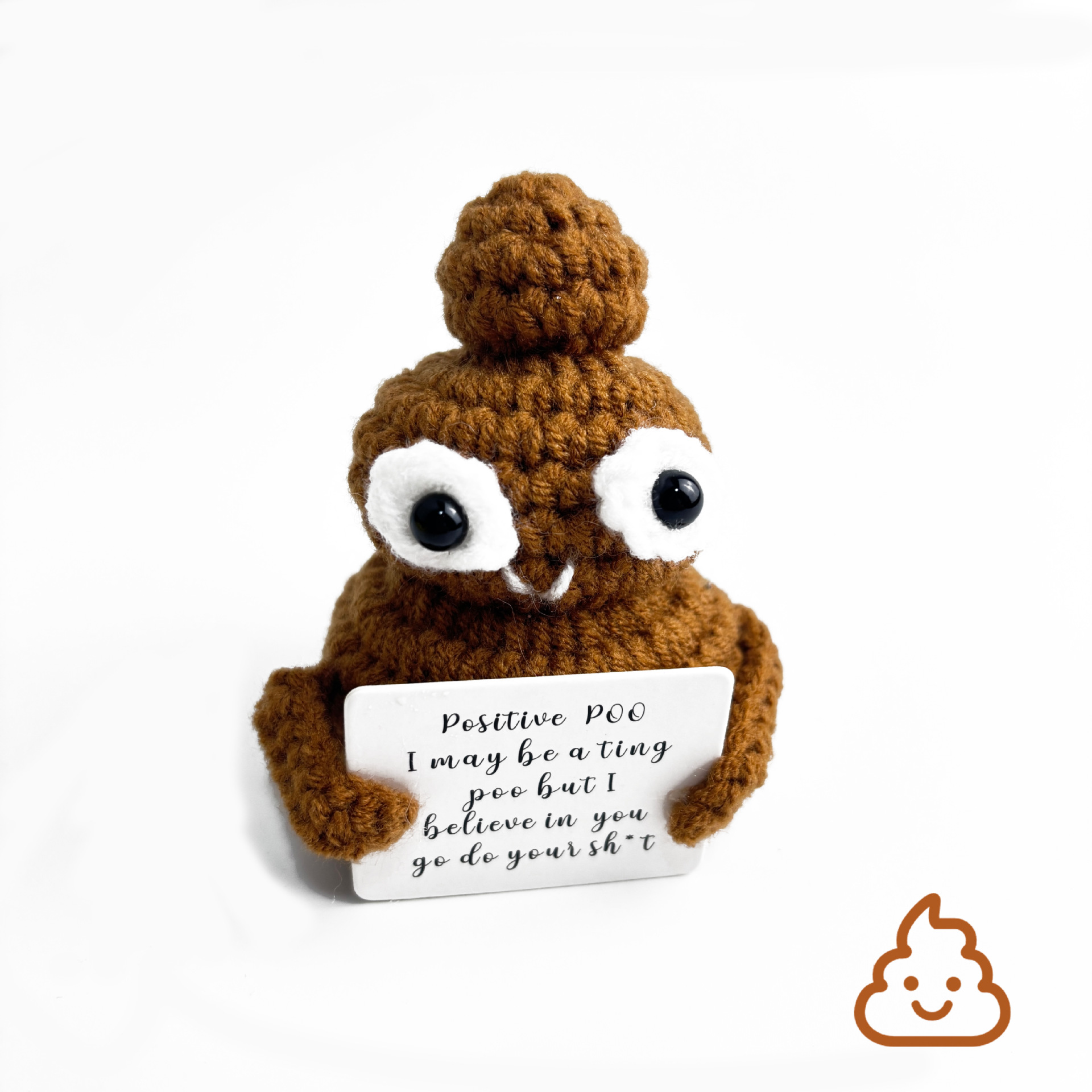 Transfronterizo al por mayor hecho a mano de punto de felpa de energía positiva de la patata emocional vegetal adornos de frutas de juguete pequeño regalo