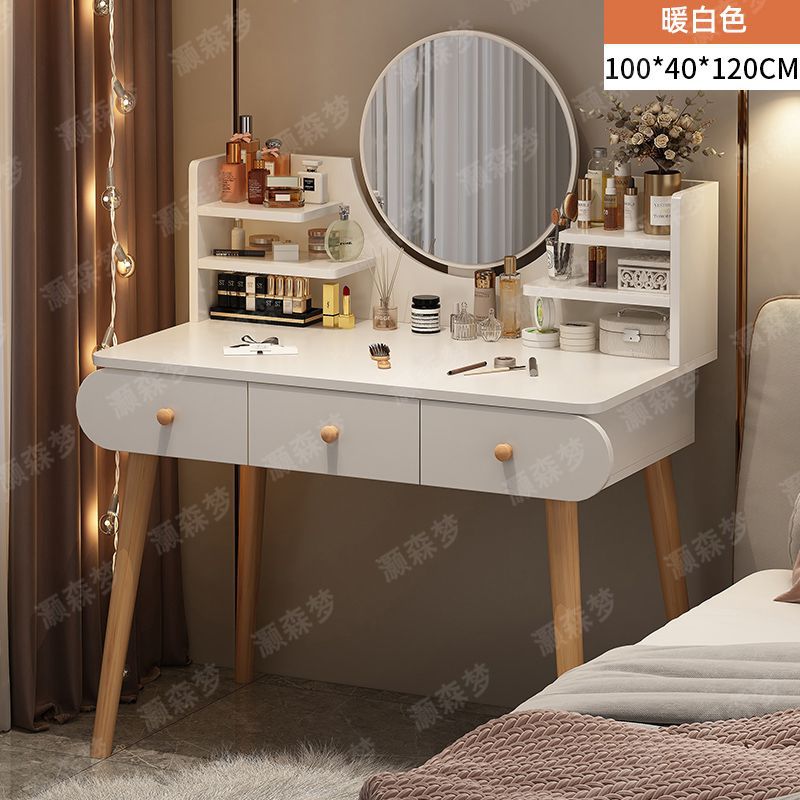 100cm 더블 레이어 3 펌프 웜 화이트 + 고화질 거울