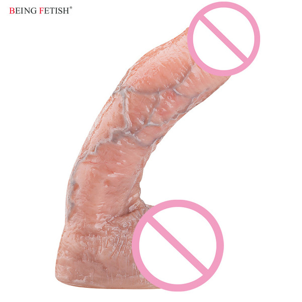 Silicone realistic electric telescopic toy for adults