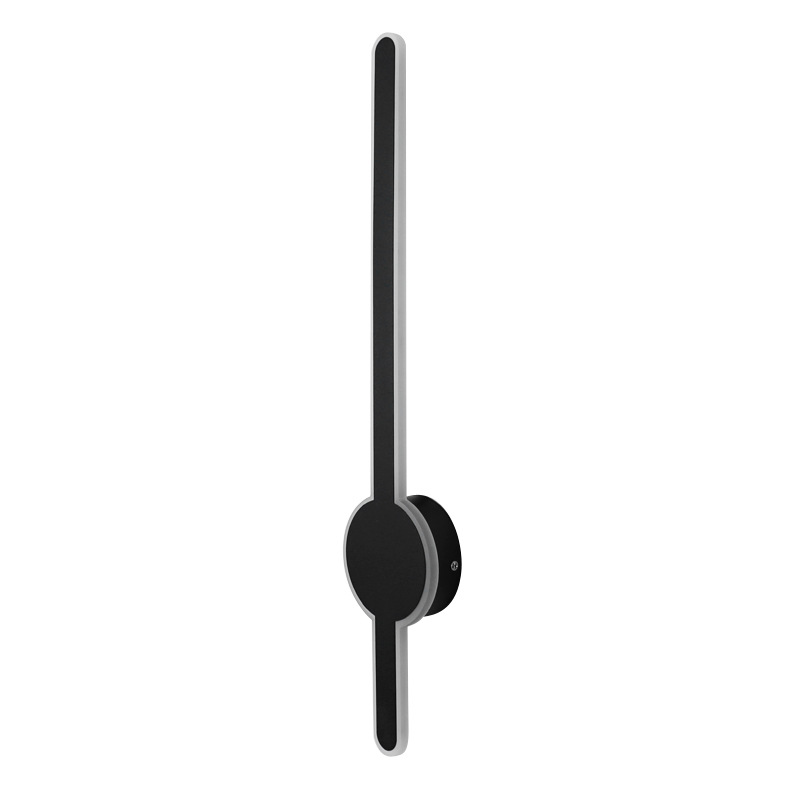 Moderno minimalista LED lámpara de pared larga espada estilo cabezal de cama dormitorio estudio sofá pared de fondo lámpara de línea doméstica