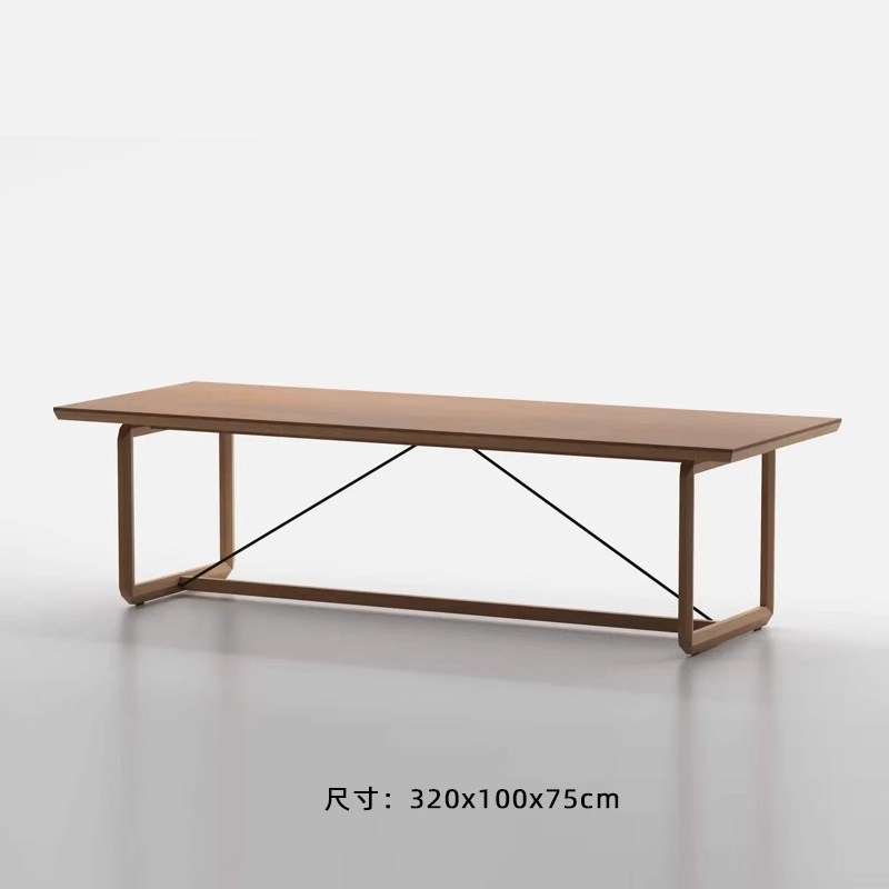 Sofá de madera maciza al aire libre terraza villa de caña silla de ocio combinación mesa de té al aire libre jardín patio muebles de casa modelo