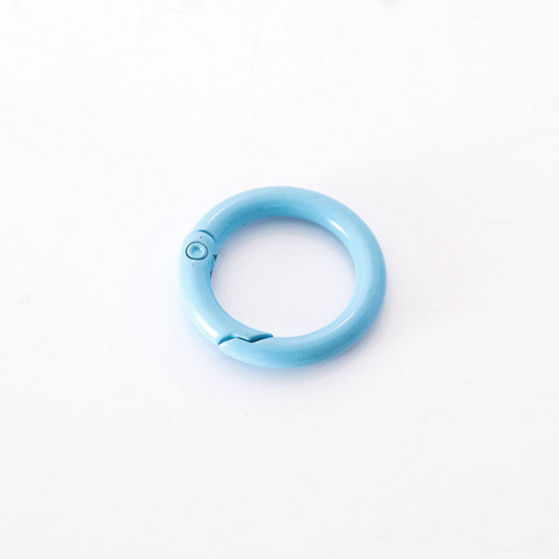 23mm llavero de resorte pintado colorido llavero de perro de montaña hervidor gancho DIY joyería bolso percha percha image 30