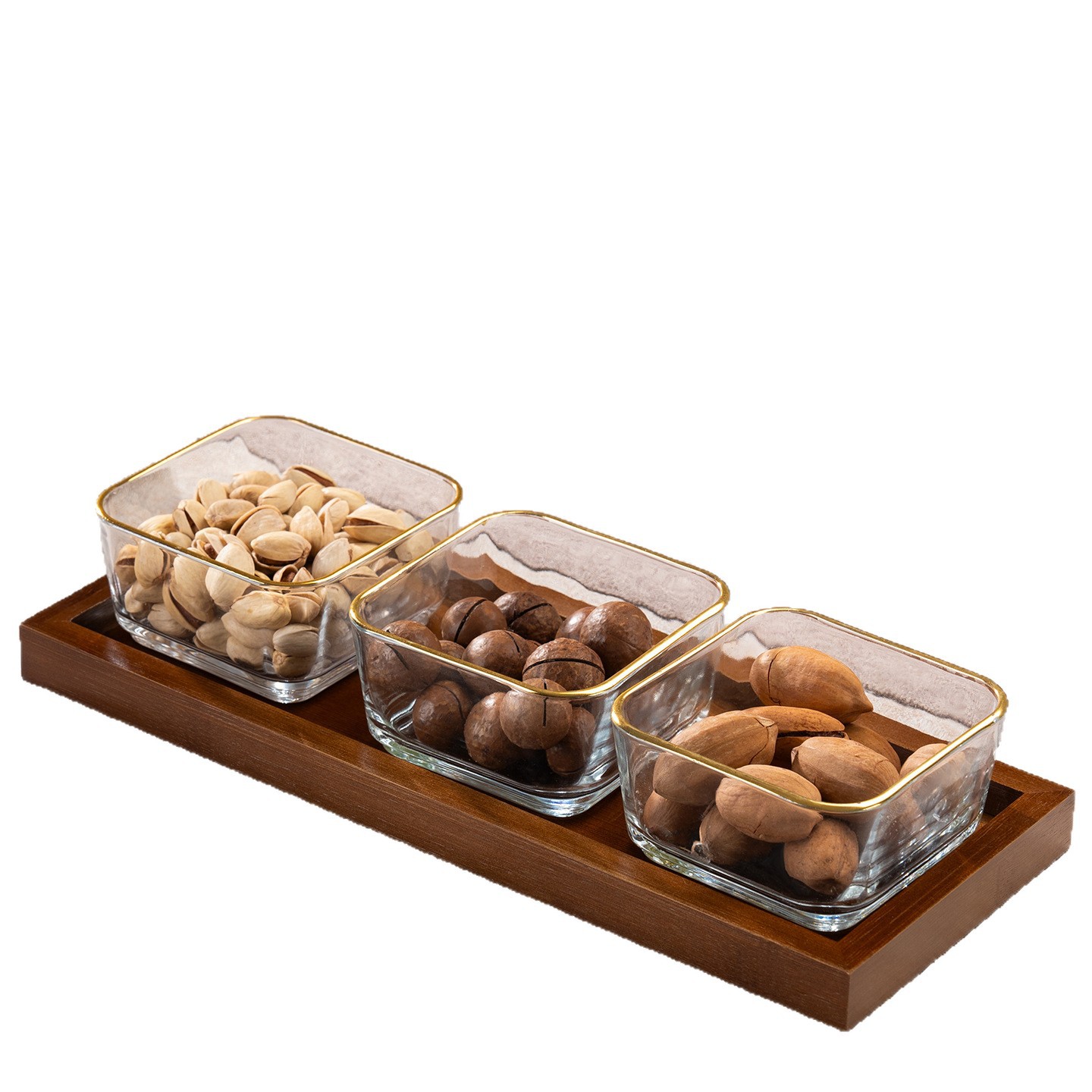 bandeja de madera china bandeja de frutas secas bandeja de refrigerio de la tarde de alta calidad bandeja de frutas bandeja de frutas bandeja de madera de alto valor bandeja de refrigerio image 6