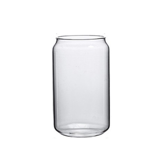Instagram style soda cup creative glass water cup coffee cup 16oz can glass bottle 500ml 