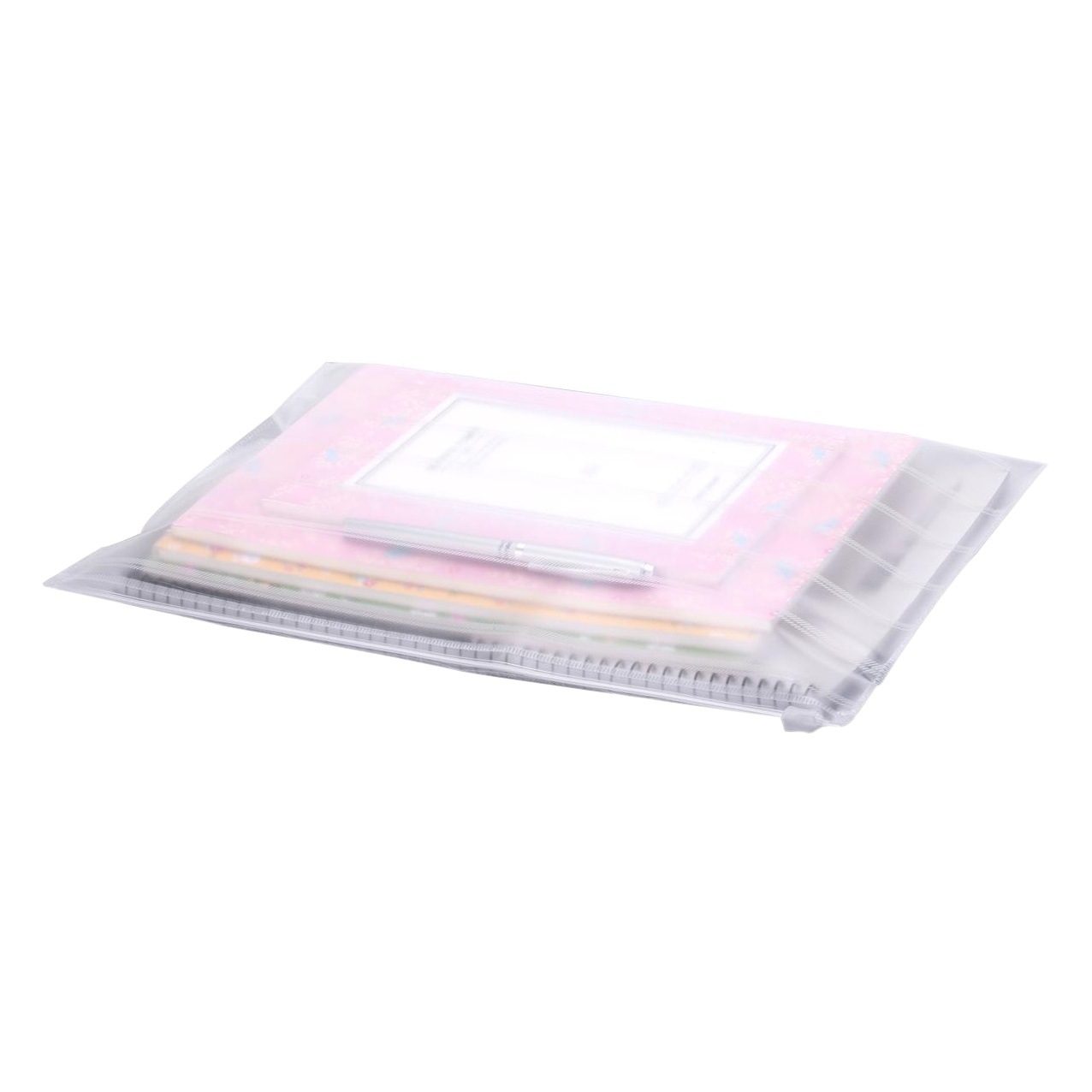Bolsa de archivos Deli 5568, bolsa de almacenamiento de documentos A4, bolsa con cremallera para almacenamiento y organización de documentos de oficina y estudiantes, portátil.