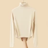 【Trunk neck】Milk tea color