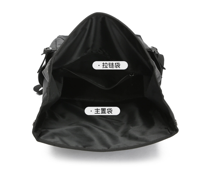 Cross-border fashion large-capacity backpack, men's high-end student schoolbag, new simple, casual and lightweight travel backpack undefined