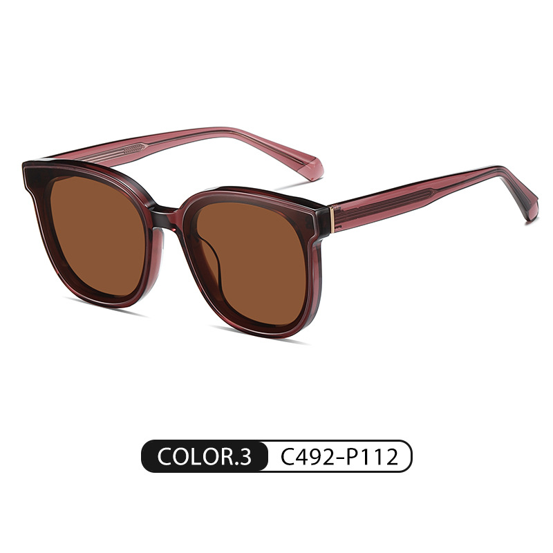 Nueva placa hecha a mano gafas de sol mujer GM mismas gafas de sol polarizadas PS6608 conducción a prueba de UV gafas de sol de protección solar