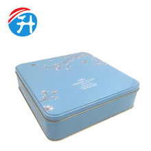 定制正方形月饼糕点铁盒艾粑青团中秋礼品食品包装马口铁盒