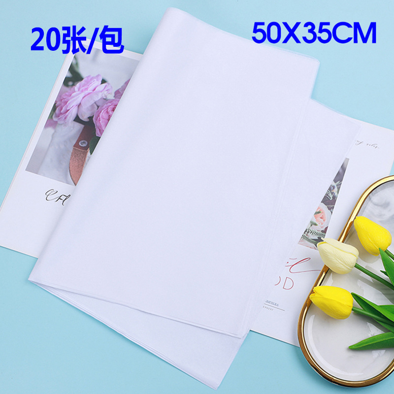 50X35CM 20 piezas de papel de copia compartimiento de ropa a prueba de humedad papel de envolver Zapatos Ropa forro de papel de pera