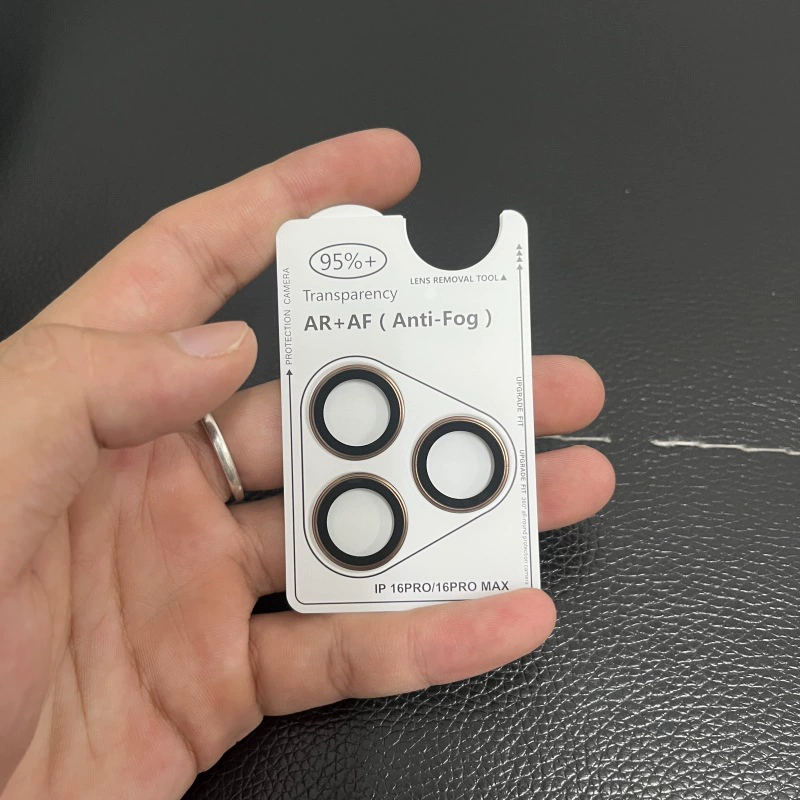 Camera Lens Protector (Apple iPhone 17/16/15 series), AR+AF Anti-Fog Film, Multi-Color