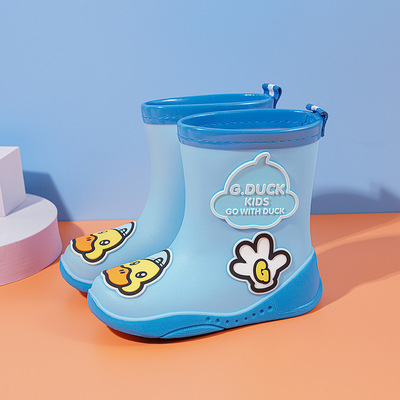 children Rain shoes wholesale Boy baby non-slip Boots girl student Children child Water shoes waterproof Child Rubber shoes