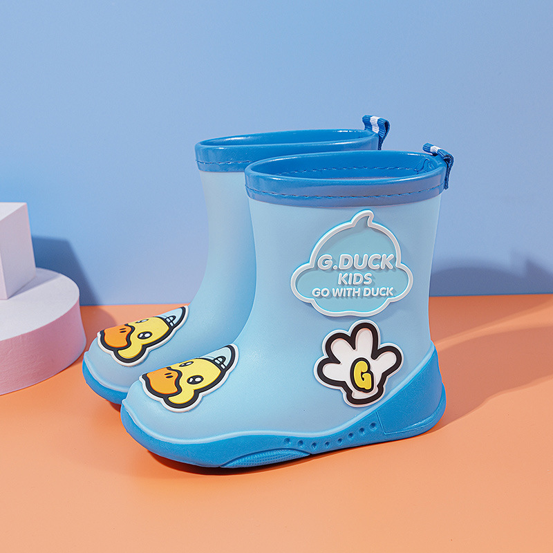 children Rain shoes wholesale Boy baby non-slip Boots girl student Children child Water shoes waterproof Child Rubber shoes