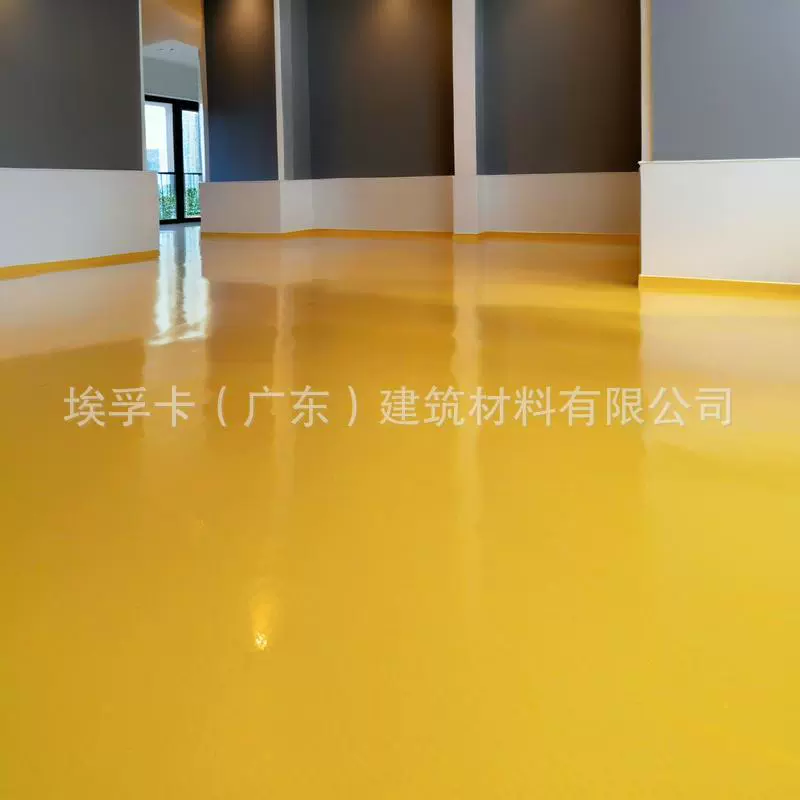 环氧地坪漆丙烯酸水性聚氨酯砂浆自流平防水耐磨耐强酸强碱哑光漆