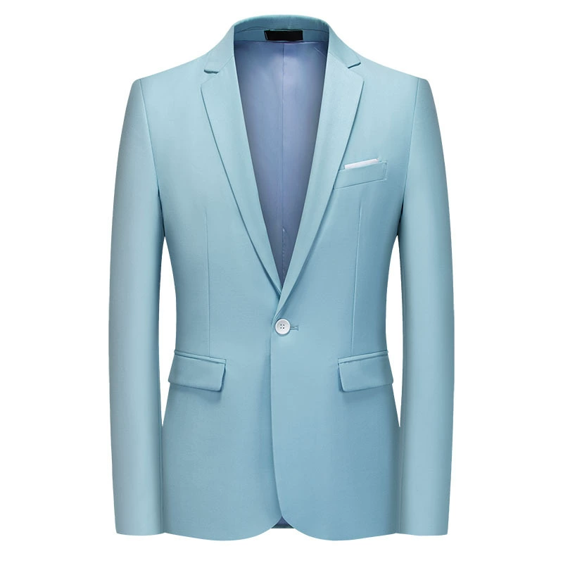 Pink yellow classic suit jacket