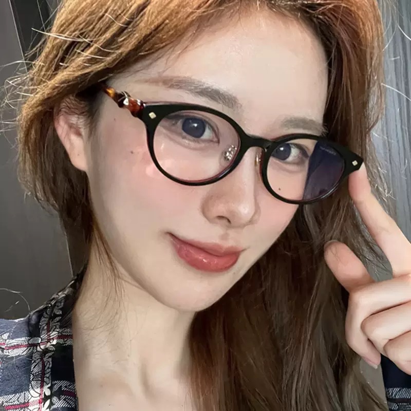 中古土星TR眼镜女书呆子韩系蝴蝶结可配近视有度数眼镜框架素颜女