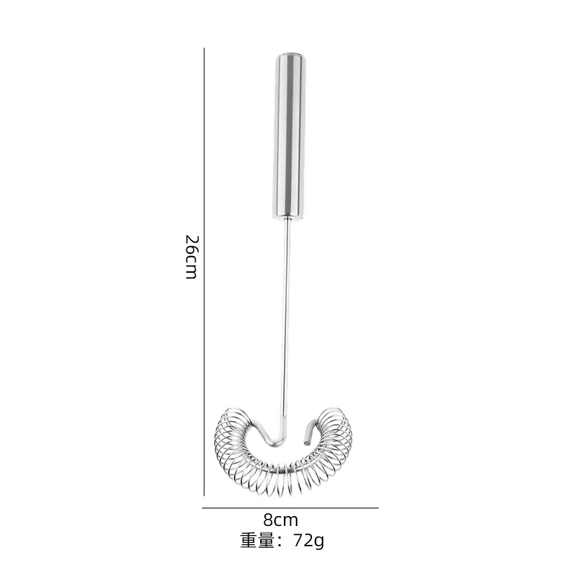 不锈钢手动弹簧打蛋器手持鸡蛋咖啡搅拌棒奶油打发器工具厨房必备|undefined