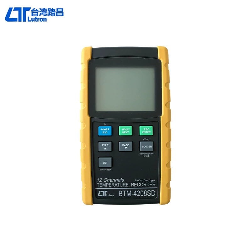 Luchang LUTRON BTM-4208SD 12-канальный регистратор температуры Термометр BTM-4208SD