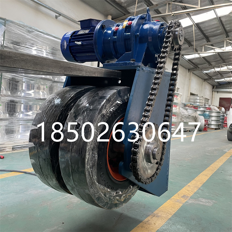 隧道台车实心轮胎电机驱动轮挂布台车行走轮15吨台车轮胎560直径