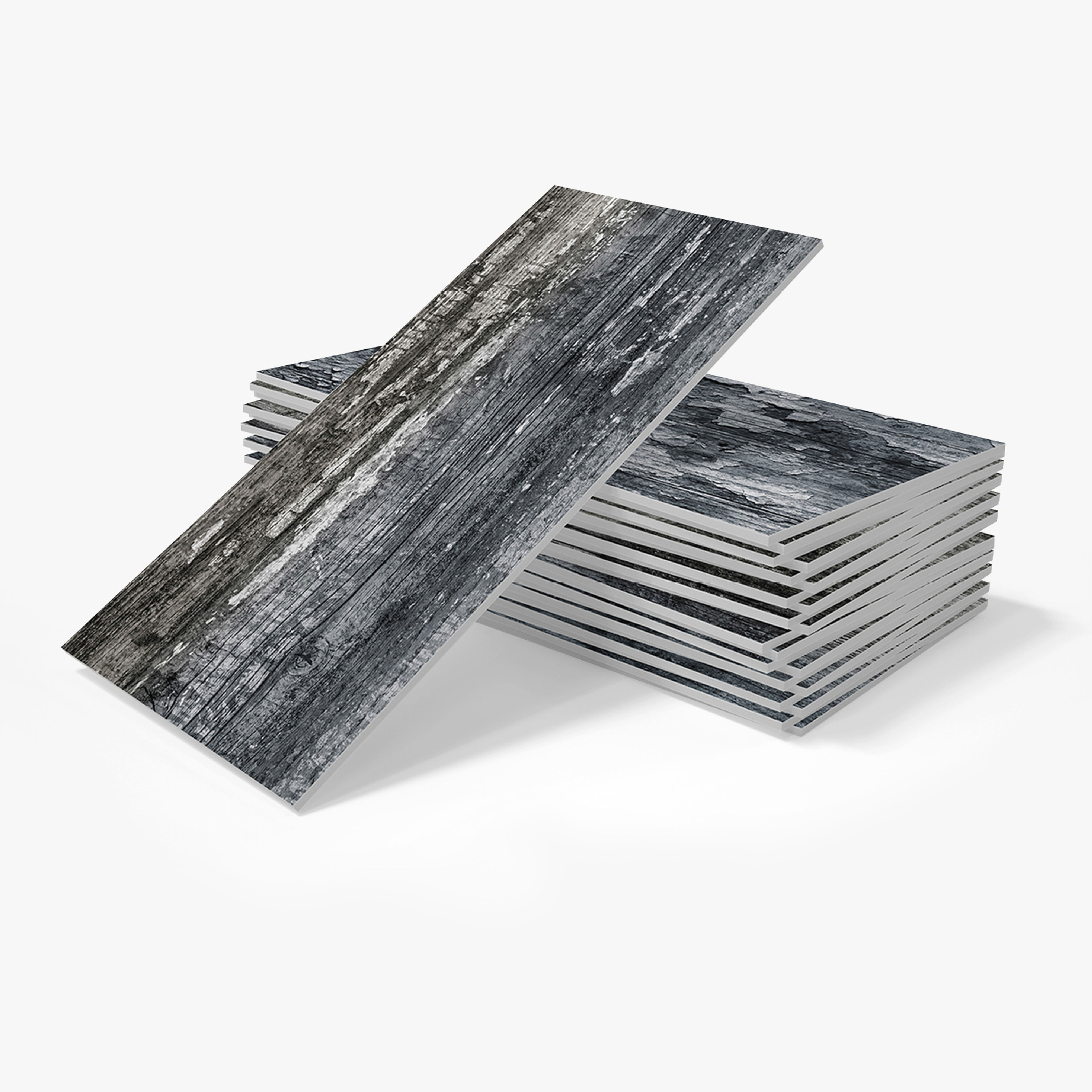 16-piece estilo industrial esmerilado espuma PE etiqueta de la pared autoadhesiva impermeable a prueba de humedad cocina baño extraíble decoración de la pared