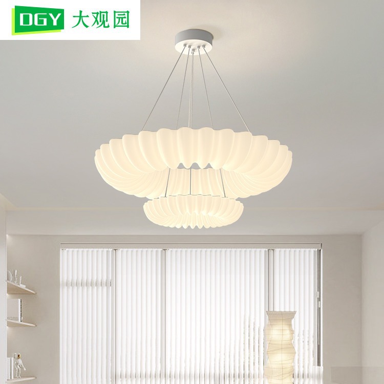 Dayuan lámpara de araña de jardín lámpara de dormitorio internet celebridad chica cálida lámpara de sala de niños lámpara de comedor moderna simple lámpara de dormitorio principal