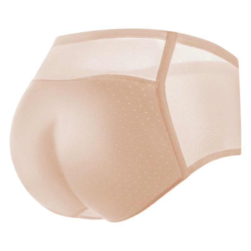 Поддельное нижнее белье для подтяжки бедер дышащий тонкий натуральный искусственный артефакт для подтяжки бедер Персик Бедра красота подушка для бедер брюки для формирования живота средняя талия