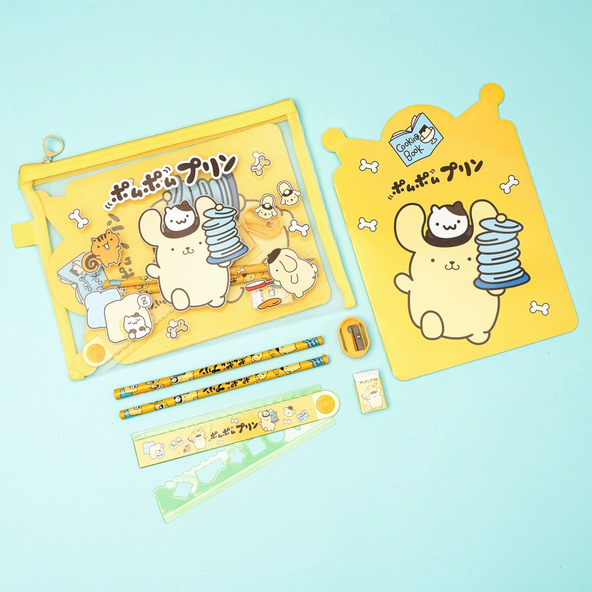 Sanrio, карман канцелярские товары, набор для учеников начальной школы, пенал для детей, подарок на день рождения, оптом