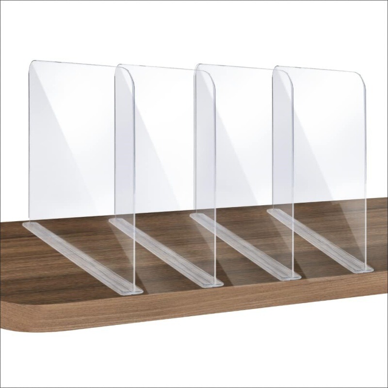 Factory wholesale acrylic desktop partition baffle transparent home storage finishing partition locker partition cross-border Factory wholesale acrylic desktop partition baffle transparent home storage finishing partition locker partition cross-border