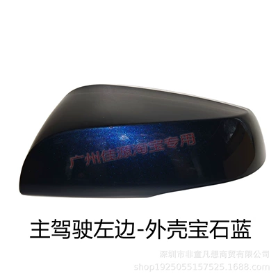 Housing 21 to 25 Years | Rear mirror/rearview mirror assembly - the-left-shell-of-the-main-driver-is-sapphire-blue