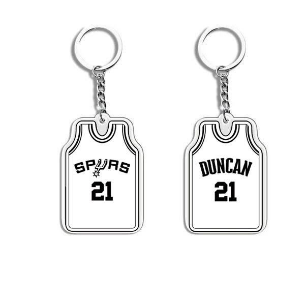 П pendant из акрилового джерси, мини униформа подвеска, 4.6×3.2 см, акрил + металл