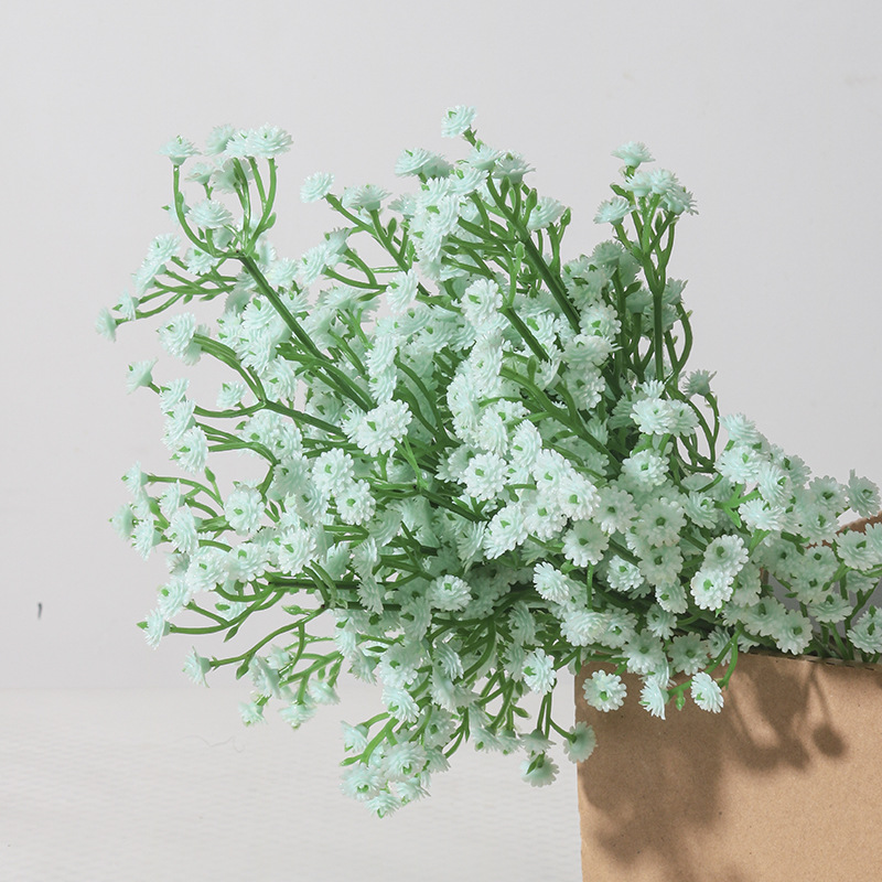 Flor artificial estrellado ramo de la boda decoración de flores de seda Flor de plástico foto estudio flor falsa decoración Flor de imitación plomo