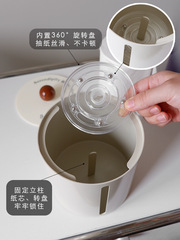 批發桌面創意捲紙筒 防塵復古鐵藝空心捲紙收納筒 家用客廳圓形紙