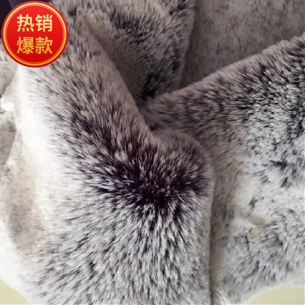 Размер Имитация меха кролика ткань утолщенная плюшевая одежда шарф Подушка игрушка ручной работы аксессуары для рукоделия белая глазурь