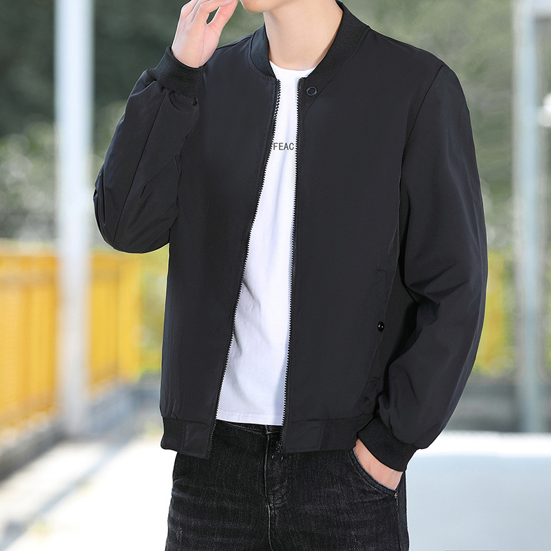 Chaqueta de béisbol transfronteriza para hombres Primavera y otoño 2023 chaqueta delgada de moda chaqueta de moda casual superior al por mayor