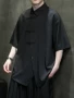 短袖夏季冰丝唐装上衣