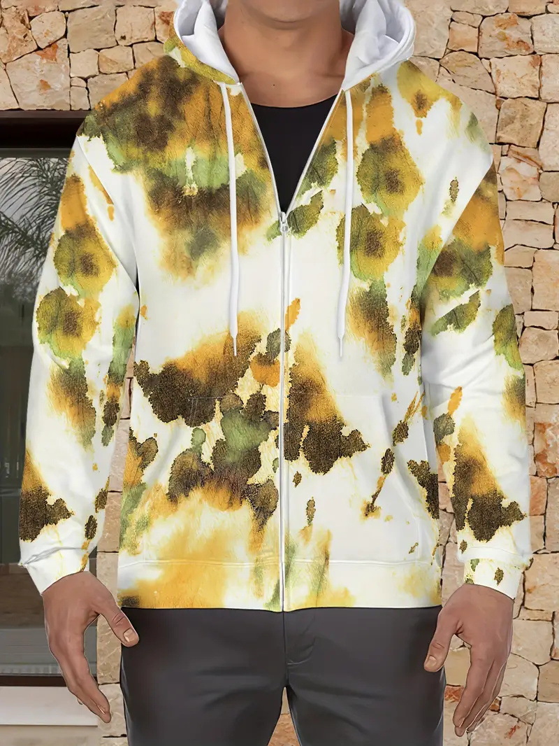Comercio exterior nueva impresión 3D moda personalidad creativa hombre con capucha esqueleto chaqueta de suéter casual MF08
