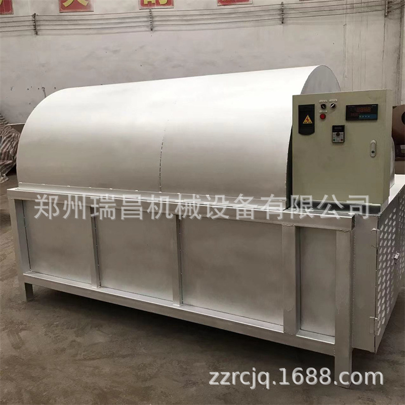 花生瓜子炒货机 电加热烘干机有机肥颗粒烘干机榨油烘炒机