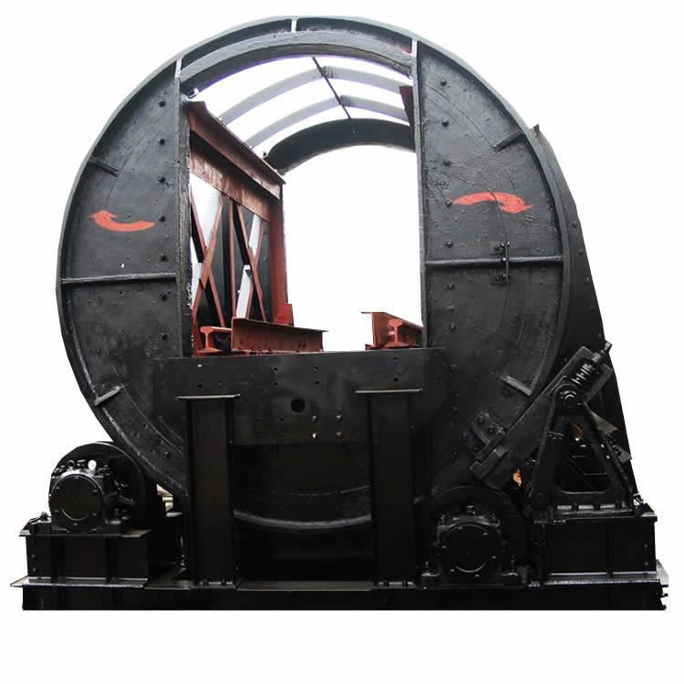 矿用电动翻车机O型转子式翻车 矿用罐笼翻车机安全反转液压翻车机