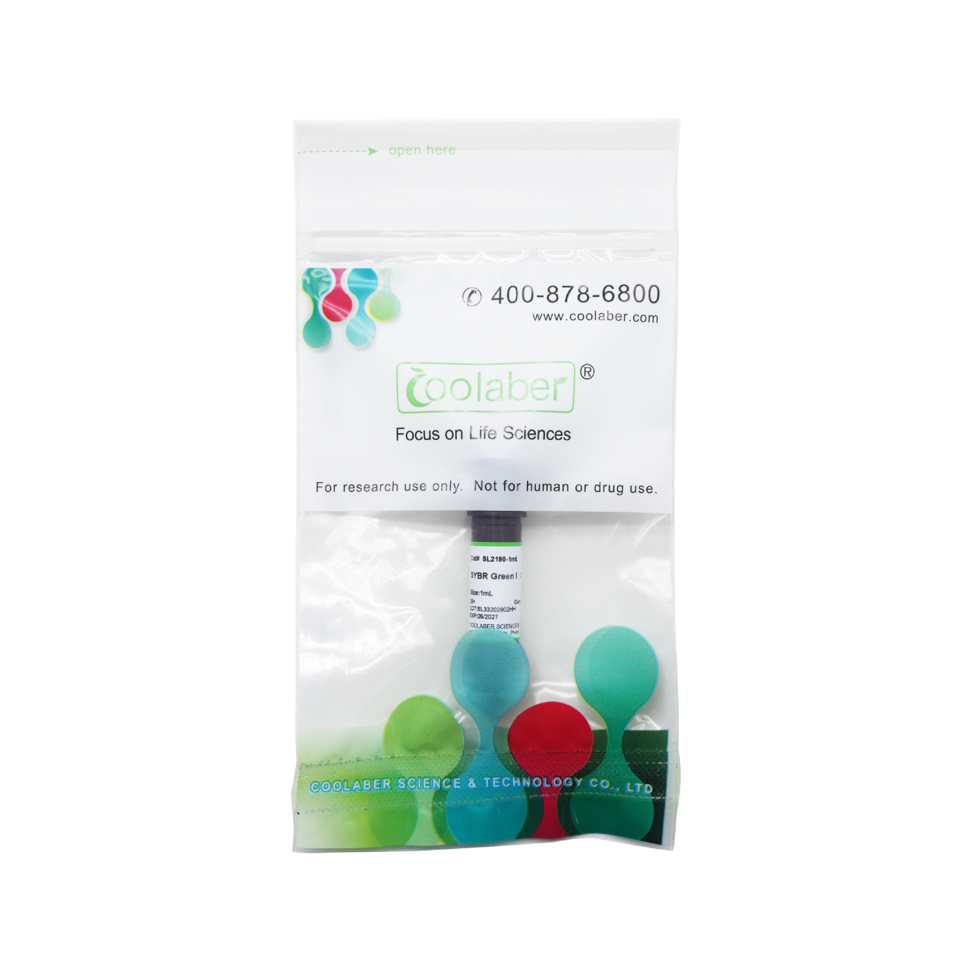 20×SYBR Green I（DMSO溶液）