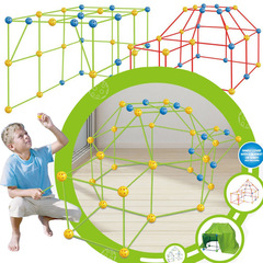 Amazon の人気の子供用知育玩具シミュレーション早期教育 DIY ビーズビルディングブロック 55 ボール付き男の子と女の子のレジャー