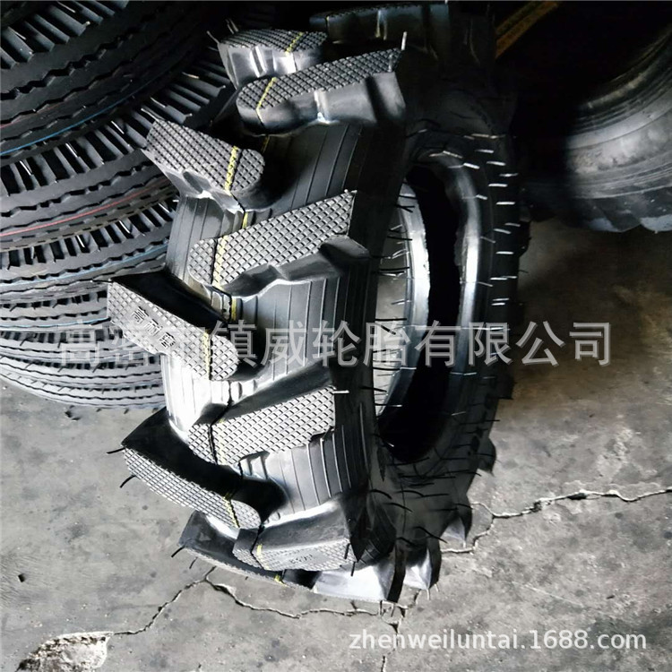 农业拖拉机水旱两用人字花纹轮胎 6.00-16